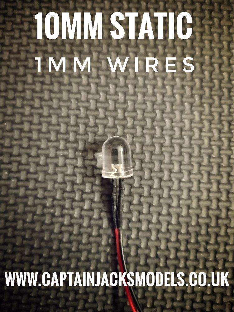 LEDs Prewired 10mm