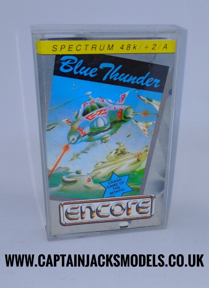 Blue Thunder Encore Vintage ZX Spectrum 48K 128K +2 +2A  Software Tested & Working