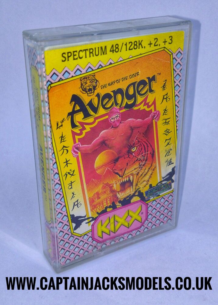 Avenger Kixx Vintage ZX Spectrum 48K 128K +2 +3 Software Tested & Working