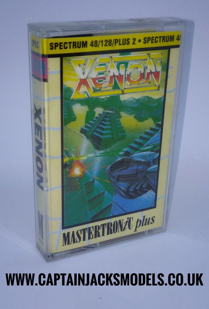 Xenon Mastertronic Vintage ZX Spectrum 48K 128K +2 Software Tested & Working