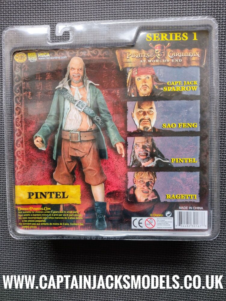 Neca - Reel Toys - Collectors Figure - Pirates Of The Caribbean At Worlds End - Pintel - Series 1