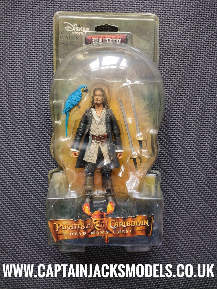 Disney Store - Collectors Figure - Pirates Of The Caribbean - Dead Mans Chest - Will Turner