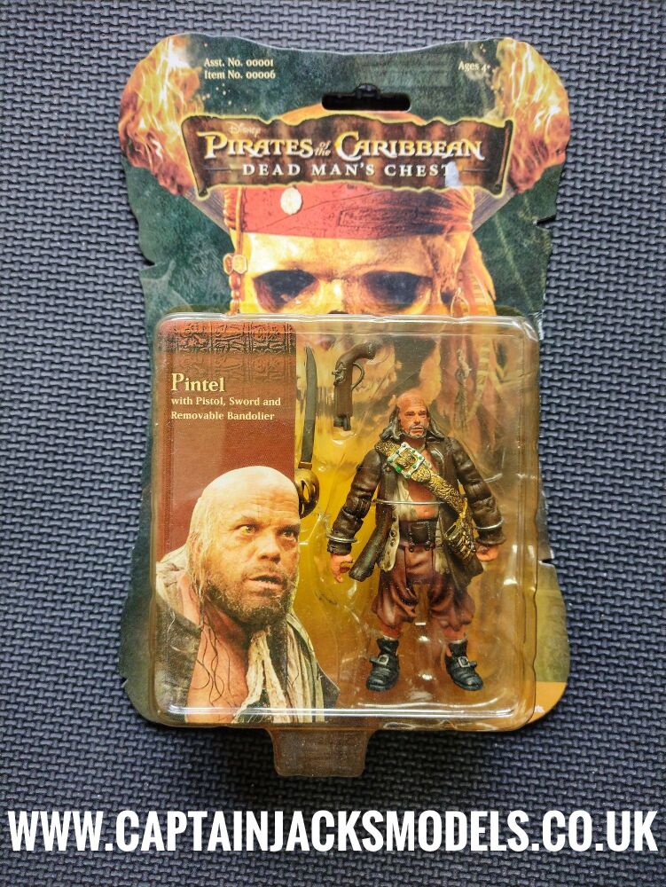 Zizzle - Collectors Figure - Pirates Of The Caribbean Dead Mans Chest - Pin