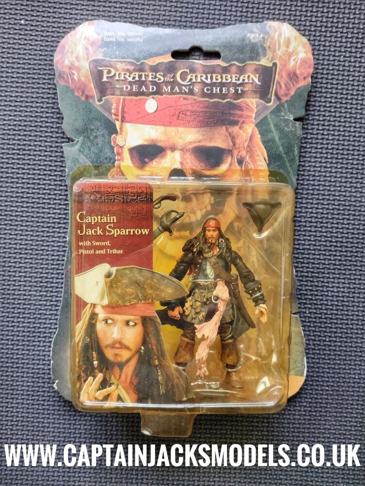 Zizzle - Collectors Figure - Pirates Of The Caribbean Dead Mans Chest - Cap