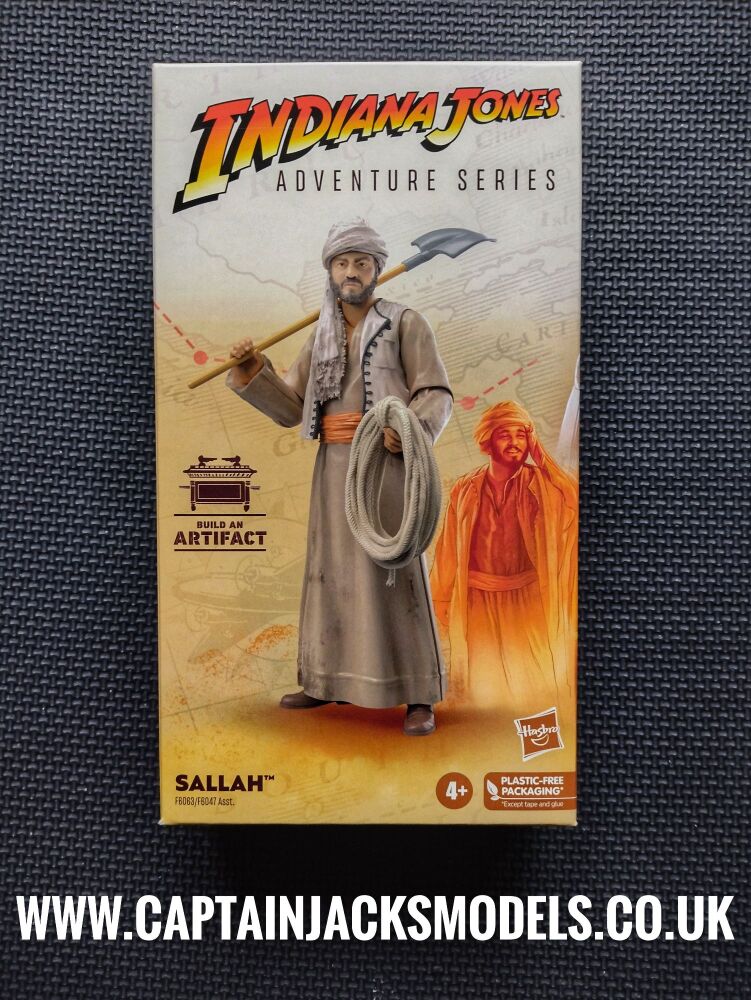 Indiana Jones Raiders Of The Lost Ark - Adventure Series 6" Sallah - Collectors Figure Set