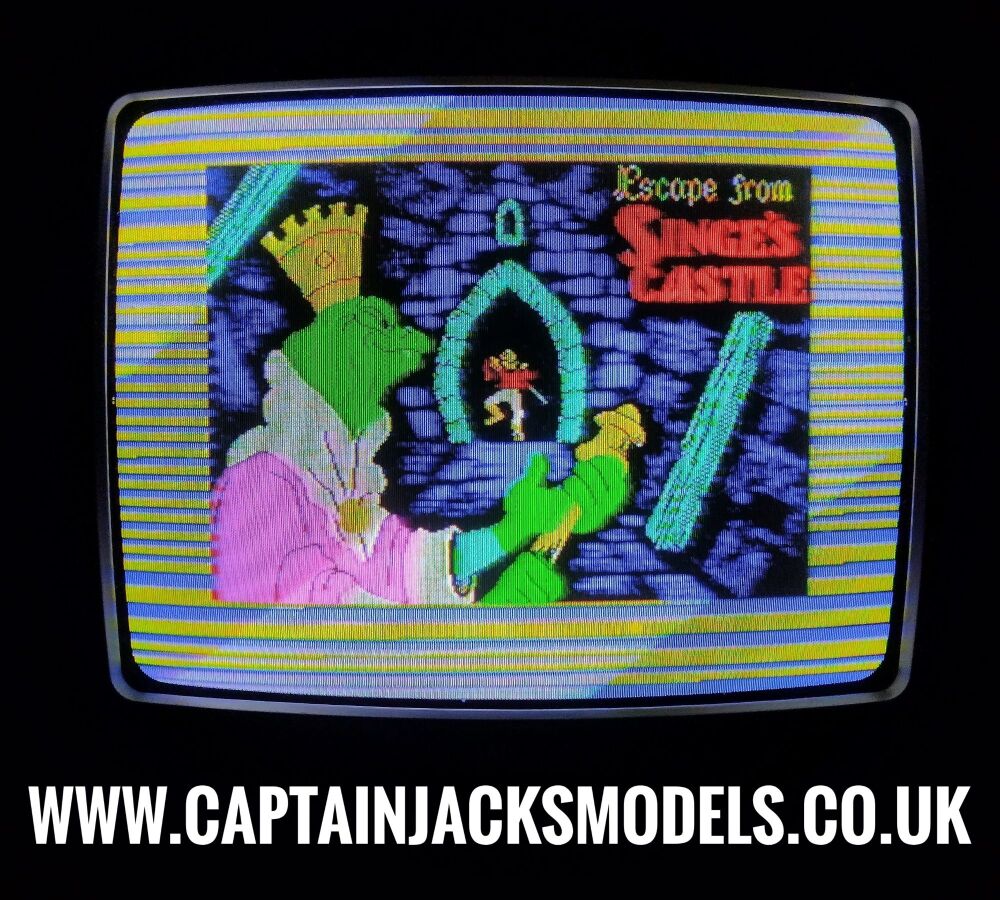 Escape From Singes Castle Vintage ZX Spectrum 128K 48K +2 Software Tested & Working