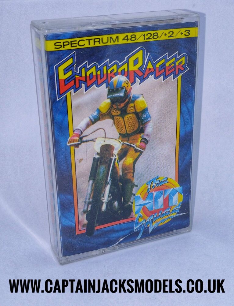 Enduro Racer The Hit Squad Vintage ZX Spectrum 48K 128K +2 +3 Software Test