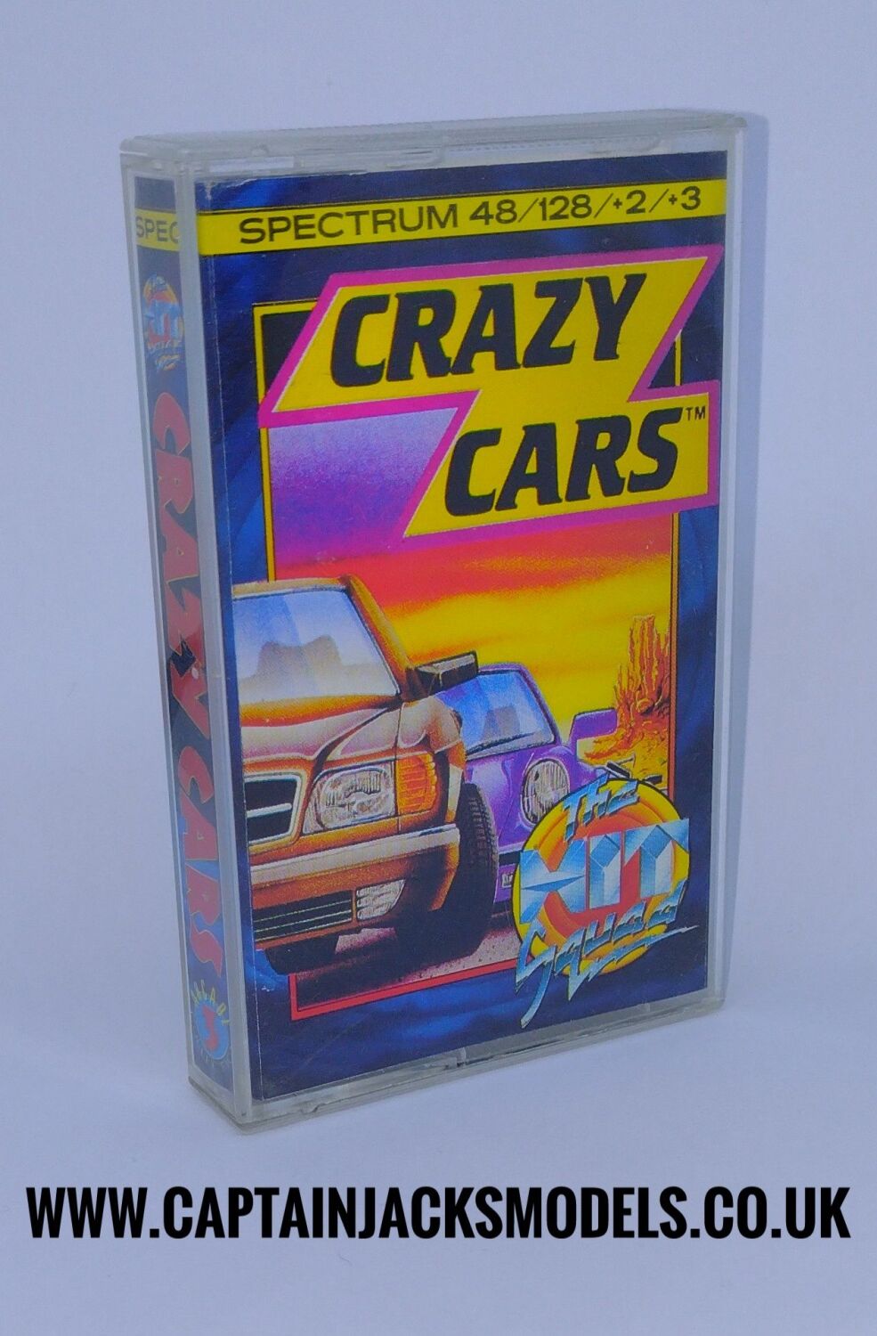 Crazy Cars The Hit Squad Vintage ZX Spectrum 48K 128K +2 +3 Software Tested