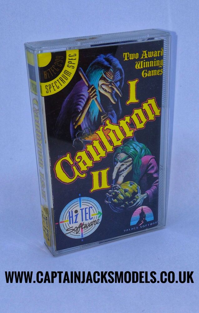 Cauldron 1 & 2 Hi Tec Software Vintage ZX Spectrum 48K Software Tested & Working - RARE GAMES