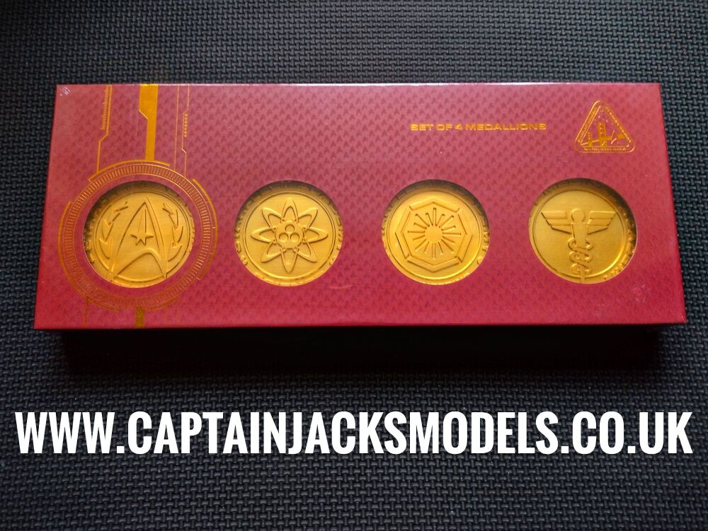 Star Trek Limited Edition Divisional Medallions Set From DUST! Collectibles