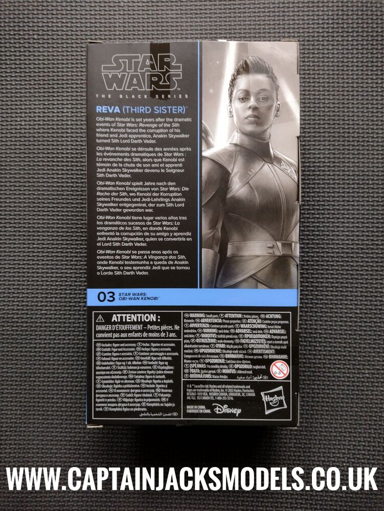 Star Wars The Black Series 6 Inch Action Figure Obi Wan Kenobi 03 Wave 33 Reva Third Sister