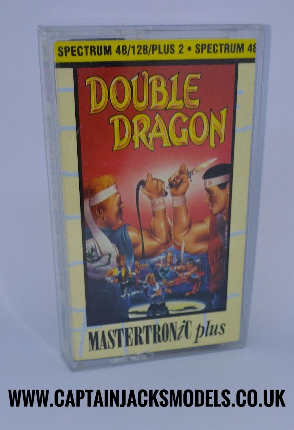 Double Dragon Mastertronic Vintage ZX Spectrum 48K 128K +2  Software Tested