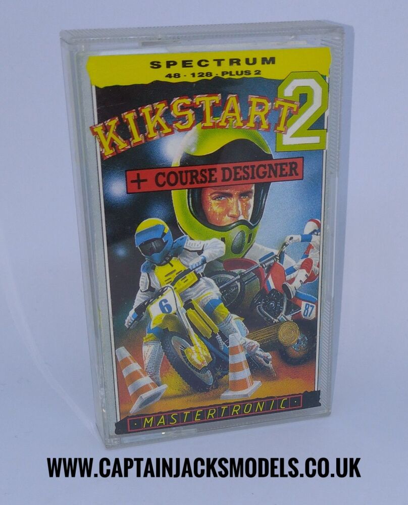 Kikstart 2 Mastertronic Vintage ZX Spectrum 48K 128K +2  Software Tested & 