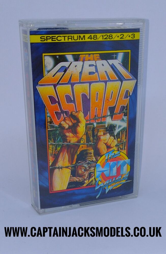 The Great Escape The Hit Squad Vintage ZX Spectrum 48K 128K +2 +3 Software RARE Game Tested & Working