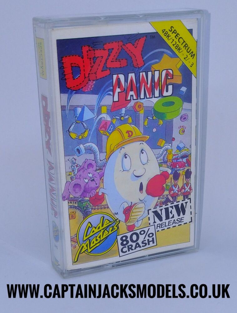 Dizzy Panic Code Masters Vintage ZX Spectrum 48K 128K +2 +3 Software Tested