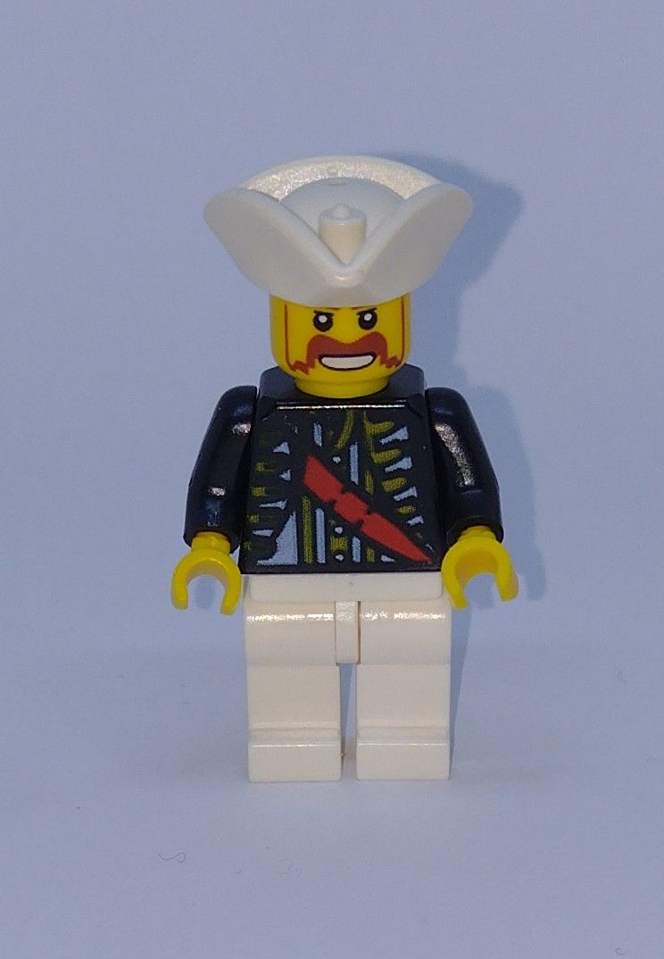 City General Character Custom Brick Minifigure Pirate Quartermaster White H