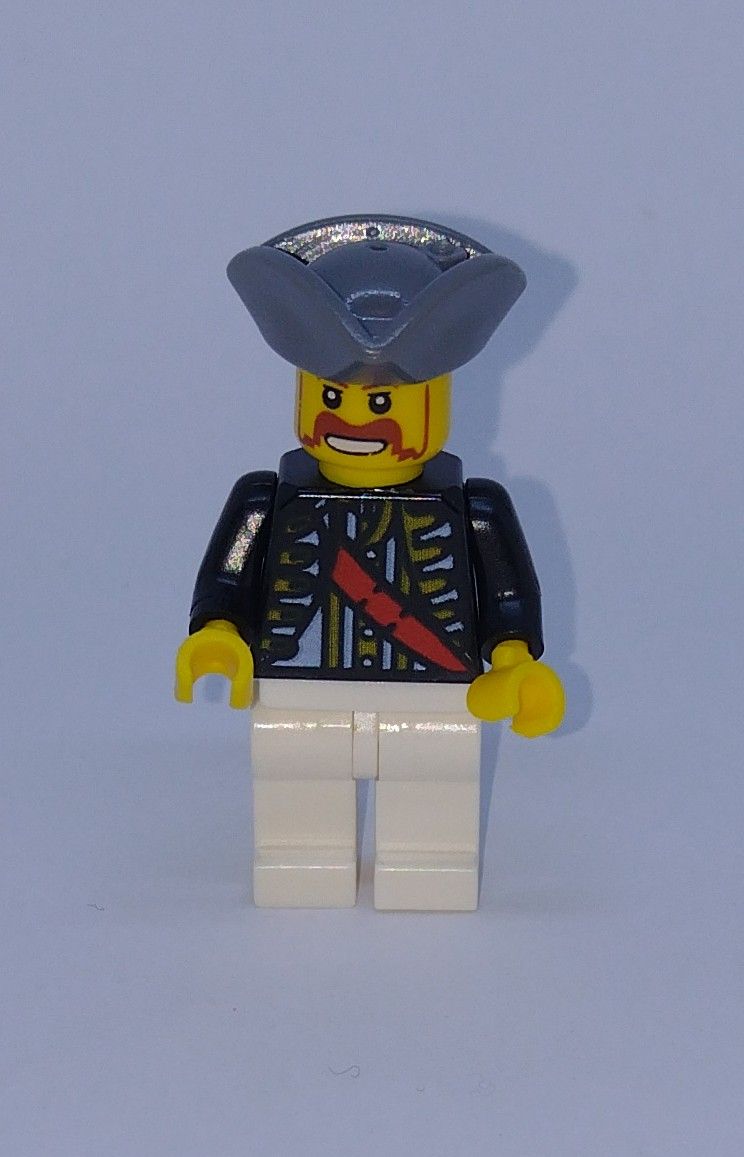 City General Character Custom Brick Minifigure Pirate Quartermaster Black H