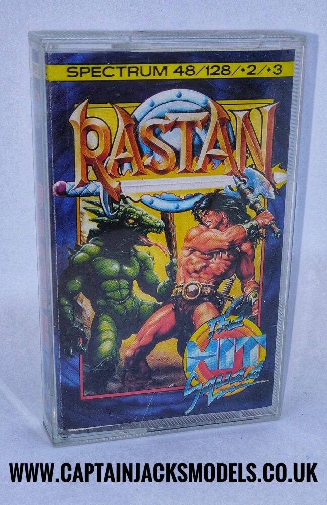 Rastan The Hit Squad Vintage ZX Spectrum 48K 128K +2 +3 Software RARE Game Tested & Working