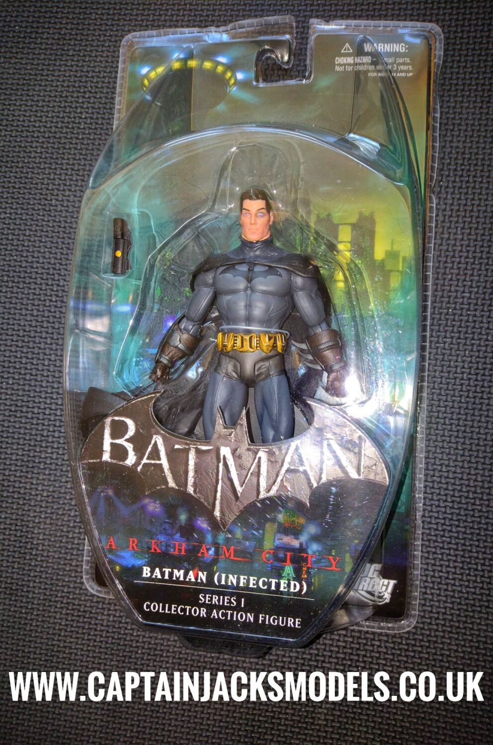 DC Direct Batman Arkham City Series 1 Batman Infected Articulated 7 Inch Ac