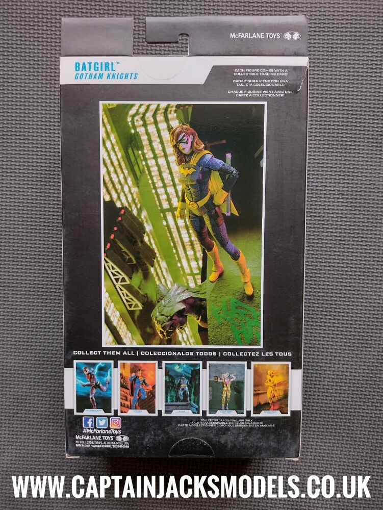 McFarlane Toys 7 Inch Gotham Knights DC Multiverse BatGirl Collectable Articulated Display Figure