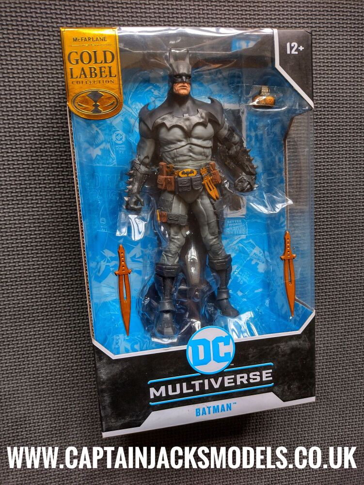McFarlane Toys 7 Inch Todd McFarlane Designed DC Multiverse Batman Collectable Articulated Display Figure