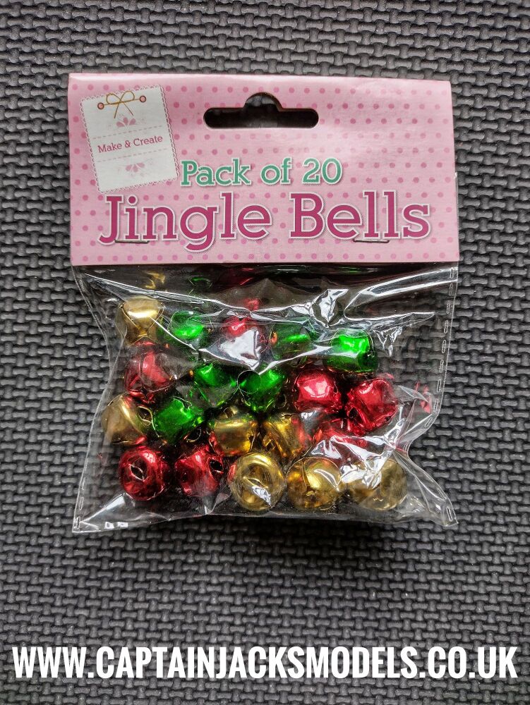 Jingle Bells For Arts & Crafts Pack Of 20