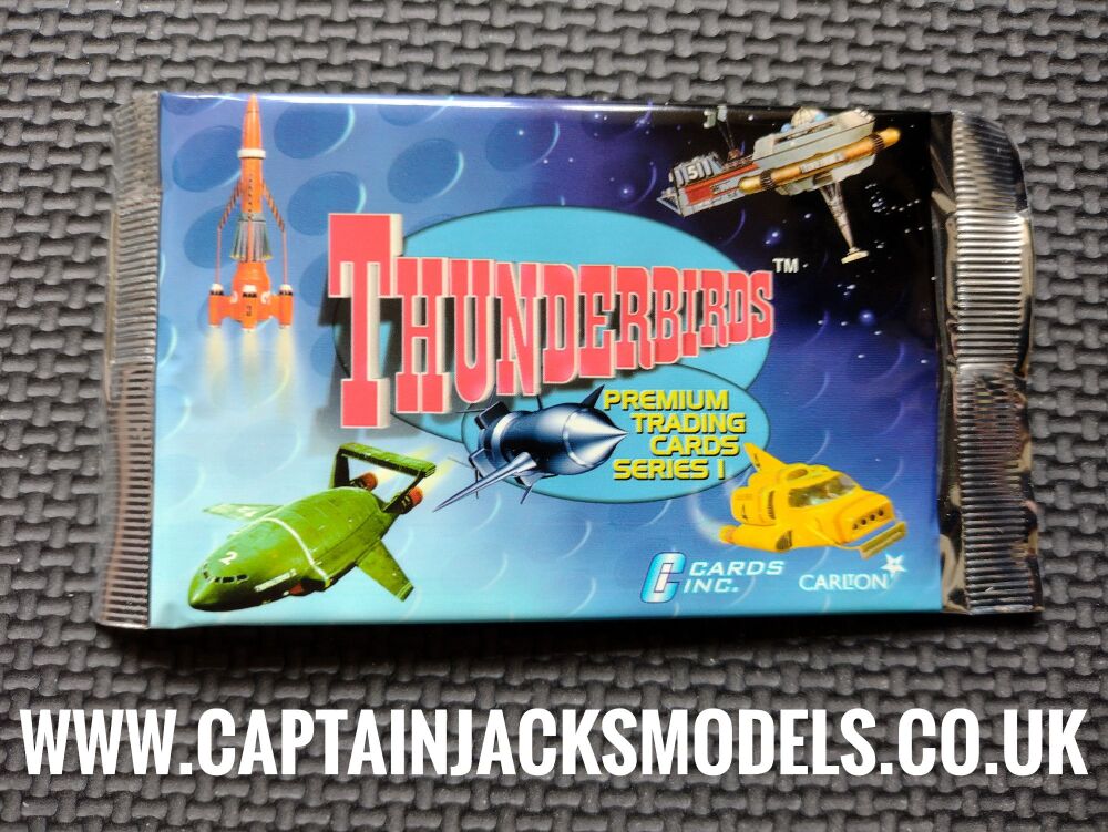Qty 1 Pack Thunderbirds Premium Trading Cards Series 1 Sealed Booster Pack