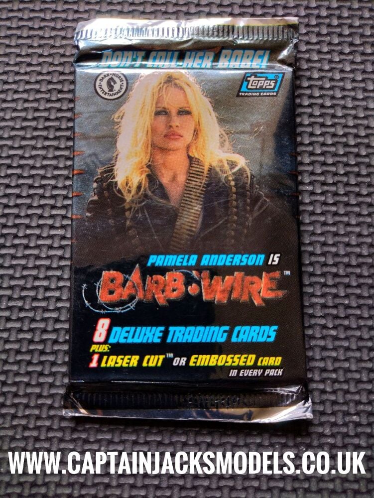 Qty 1 Pack Topps Pamela Anderson Barb Wire Deluxe Trading Cards 1996 Sealed