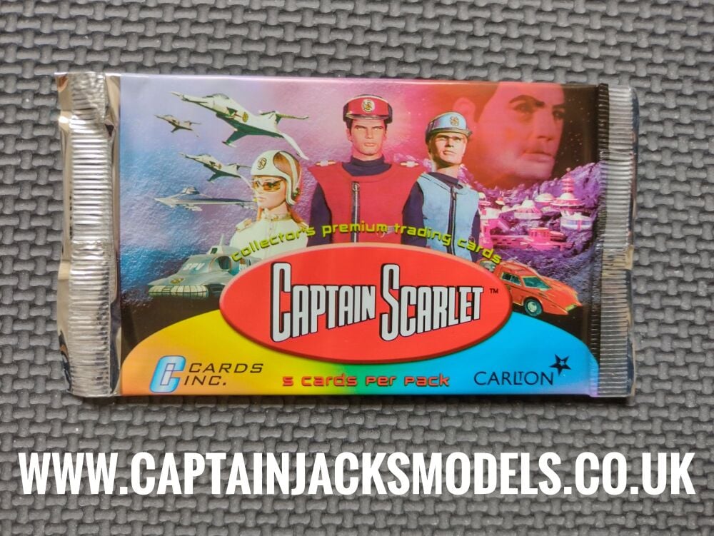 Qty 1 Pack Captain Scarlet Premium Trading Cards 2001 Cards Inc