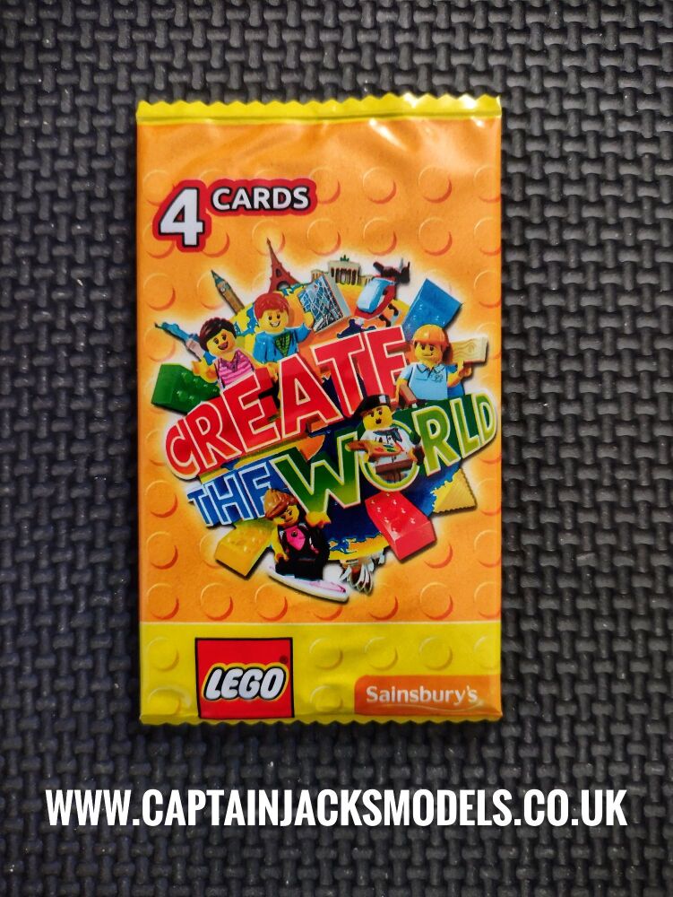 Lego Trading Cards Orange Pack