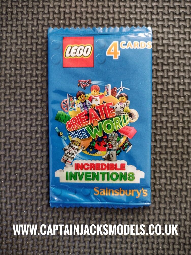 Lego Trading Cards Blue Pack
