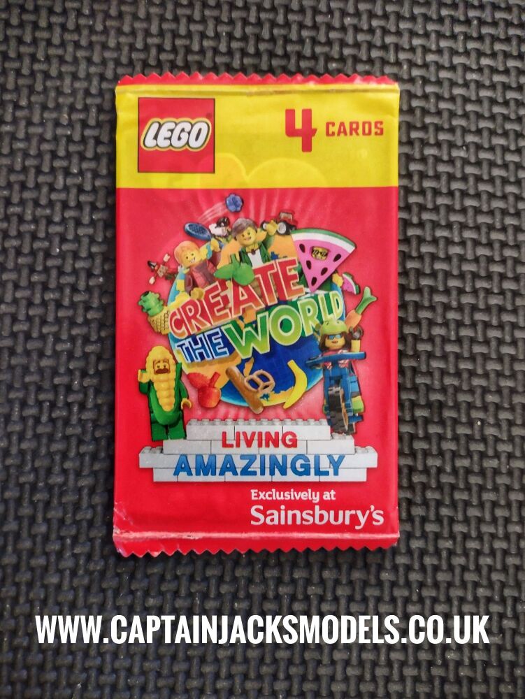 Lego Trading Cards Red Pack
