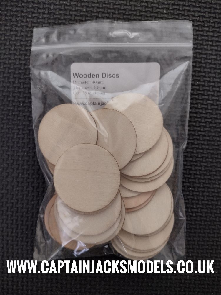 Wooden Craft Discs