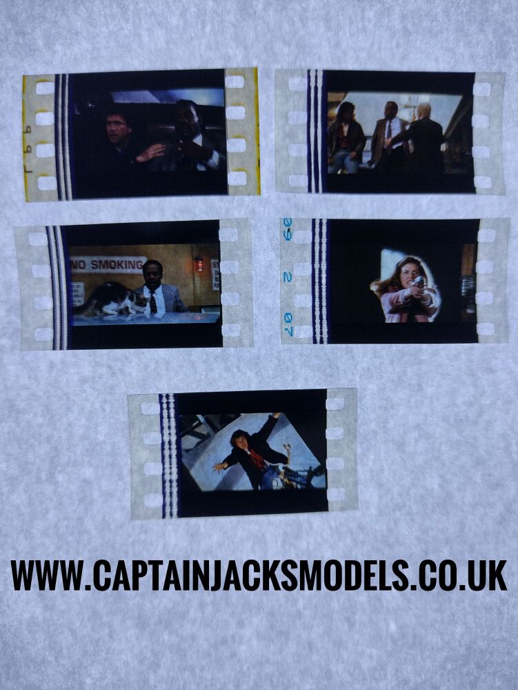 Genuine 35mm Screen Used Film Cells - Loose & Unmounted - Lethal Weapon 3 - Ref E