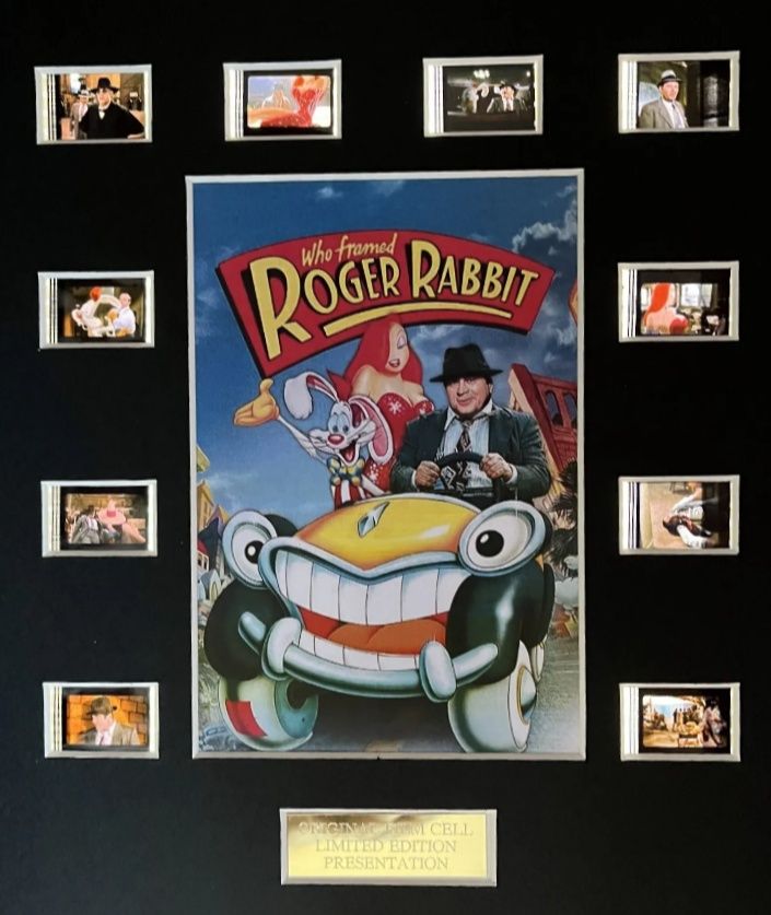 Who Framed Roger Rabbit 10 Frame Mounted Film Cell Display