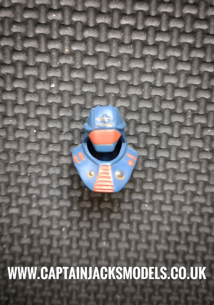 M.A.S.K. Replacement Viper Mask Dark Blue Variation For Miles Mayhem 3 Inch Action Figure
