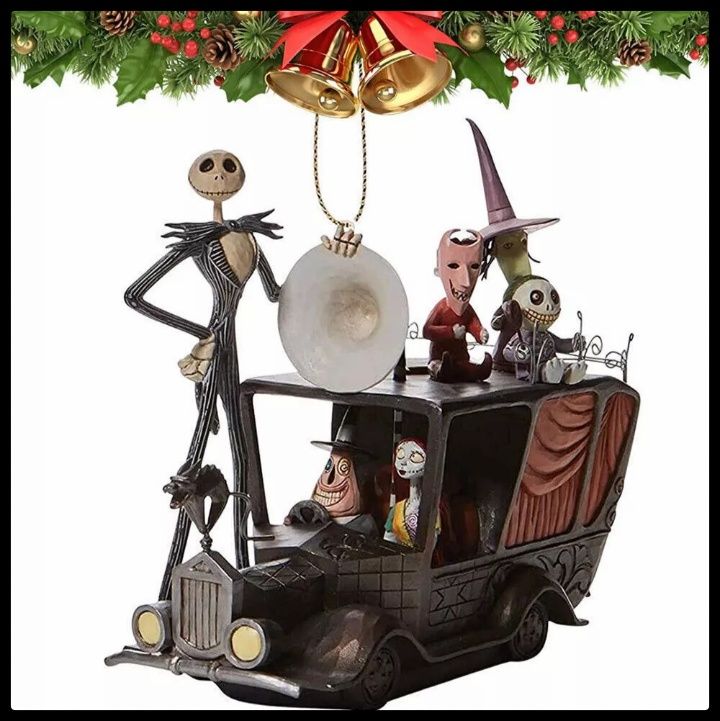 Tim Burtons The Nightmare Before Christmas 2024 Christmas Tree Decoration Set