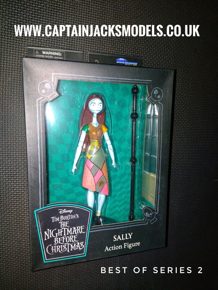 Tim Burtons The Nightmare Before Christmas - Diamond Select - Series 2 - Sally - Collectable Figure Set