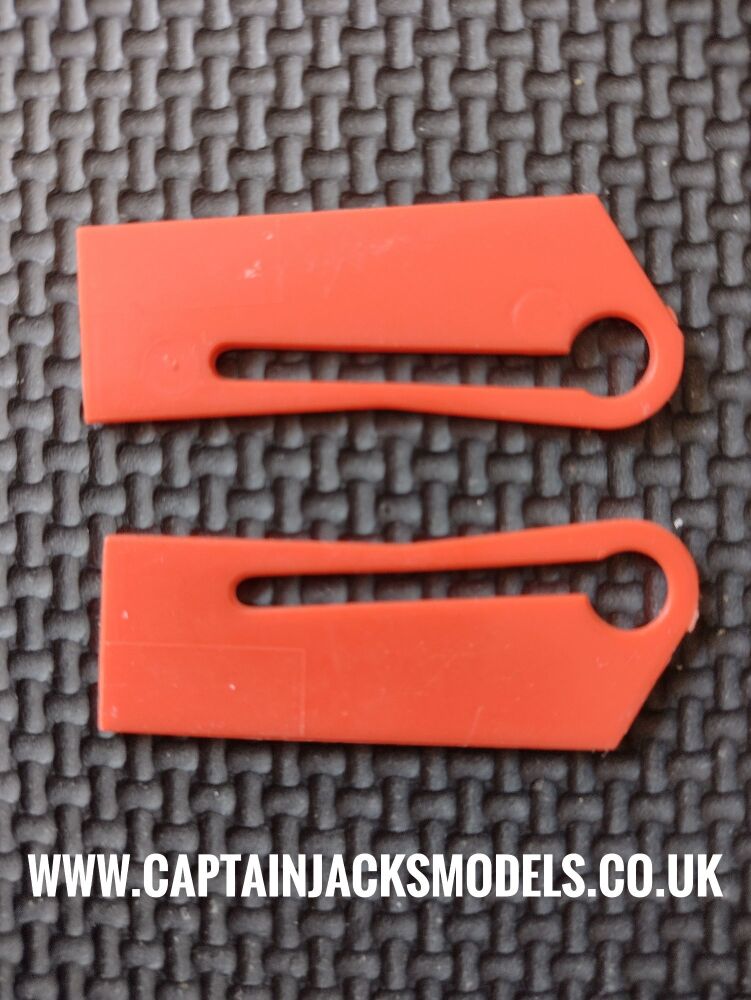 Vintage Kenner M.A.S.K. Piranha Vehicle Replacement Sidecar Fins
