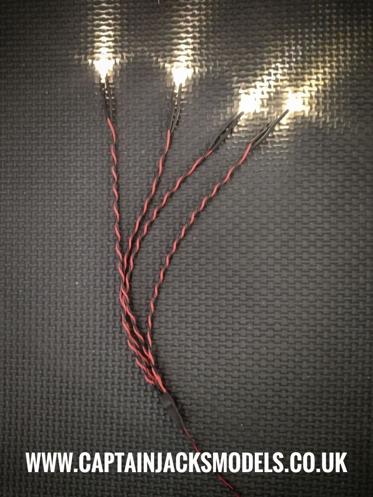 3mm Warm White Headlight Circuit