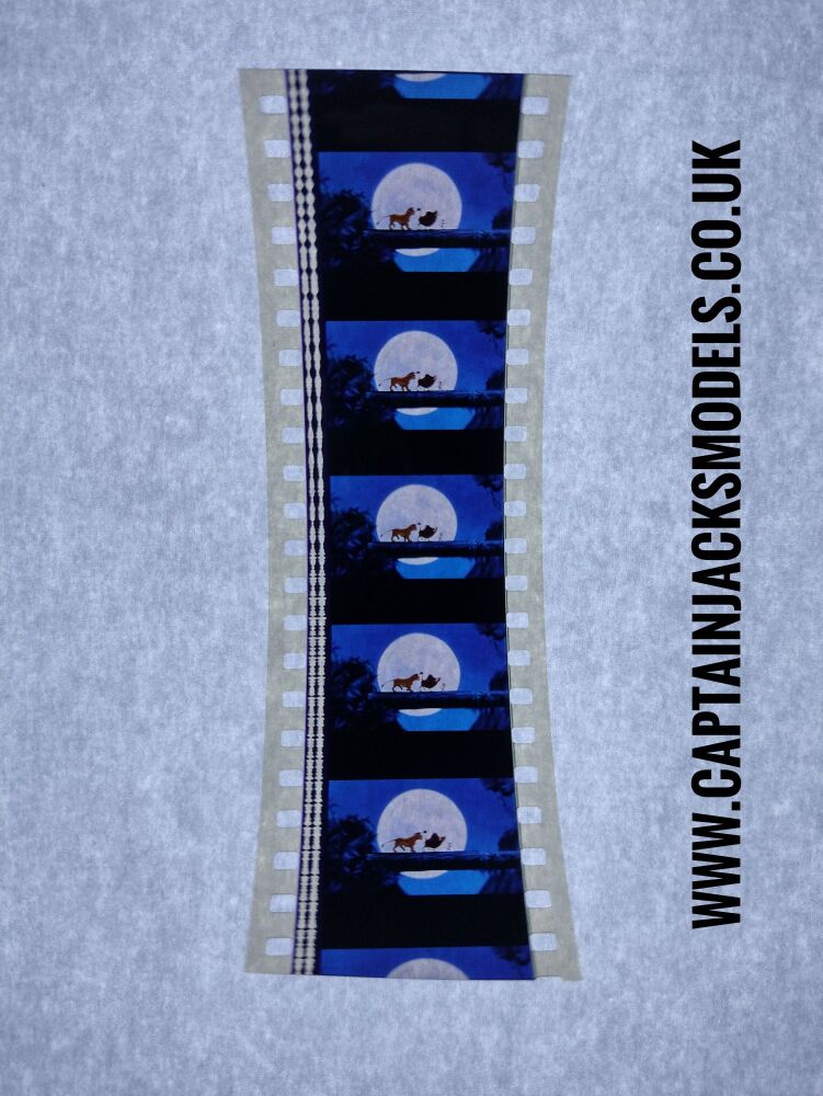 Genuine 35mm Screen Used Film Cells - Loose & Unmounted - The Lion King 1994 Movie - Ref C