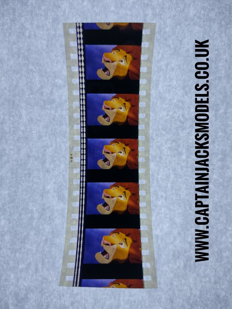 Genuine 35mm Screen Used Film Cells - Loose & Unmounted - The Lion King 1994 Movie - Ref E