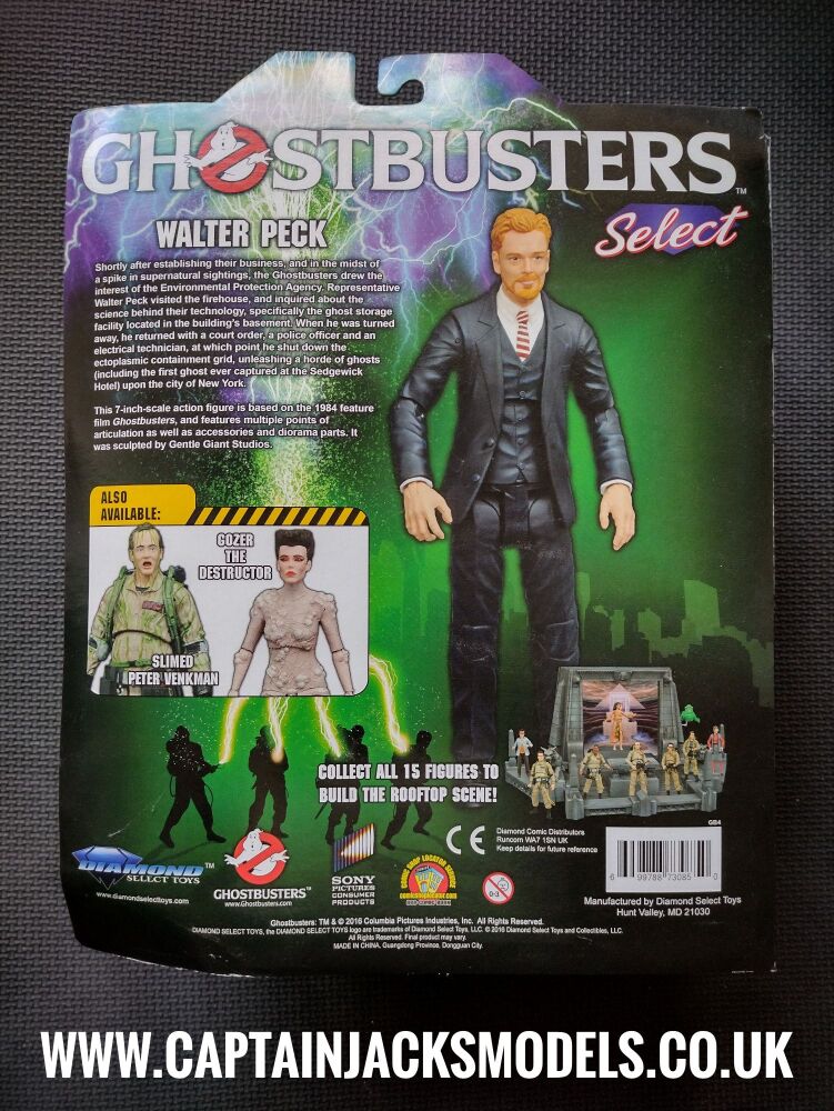 Diamond Select Deluxe Figures Ghostbusters Walter Peck