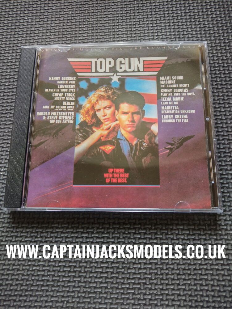 Top Gun Movie Soundtrack CD Movie Soundtracks Captain Jacks Models Top Gun Movie Soundtrack CD Movie Soundtracks Captain Jacks Models