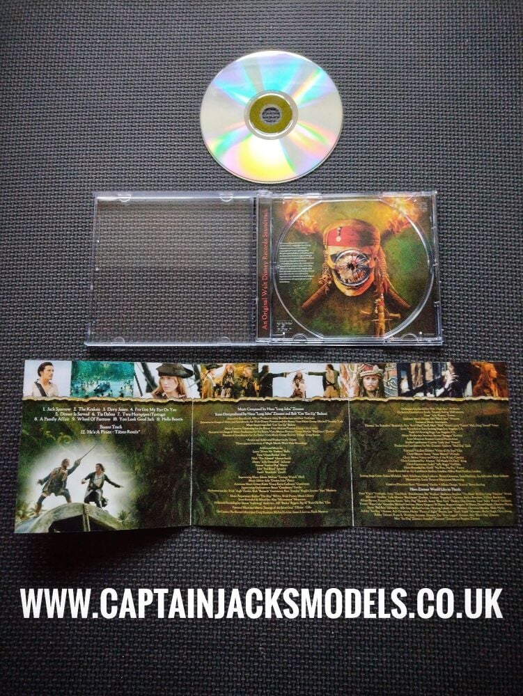 Pirates Of The Caribbean Dead Mans Chest Movie Soundtrack CD