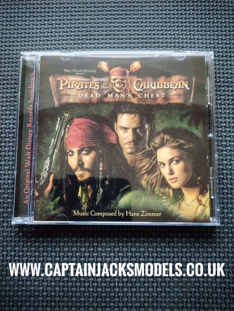 Pirates Of The Caribbean Dead Mans Chest Movie Soundtrack CD