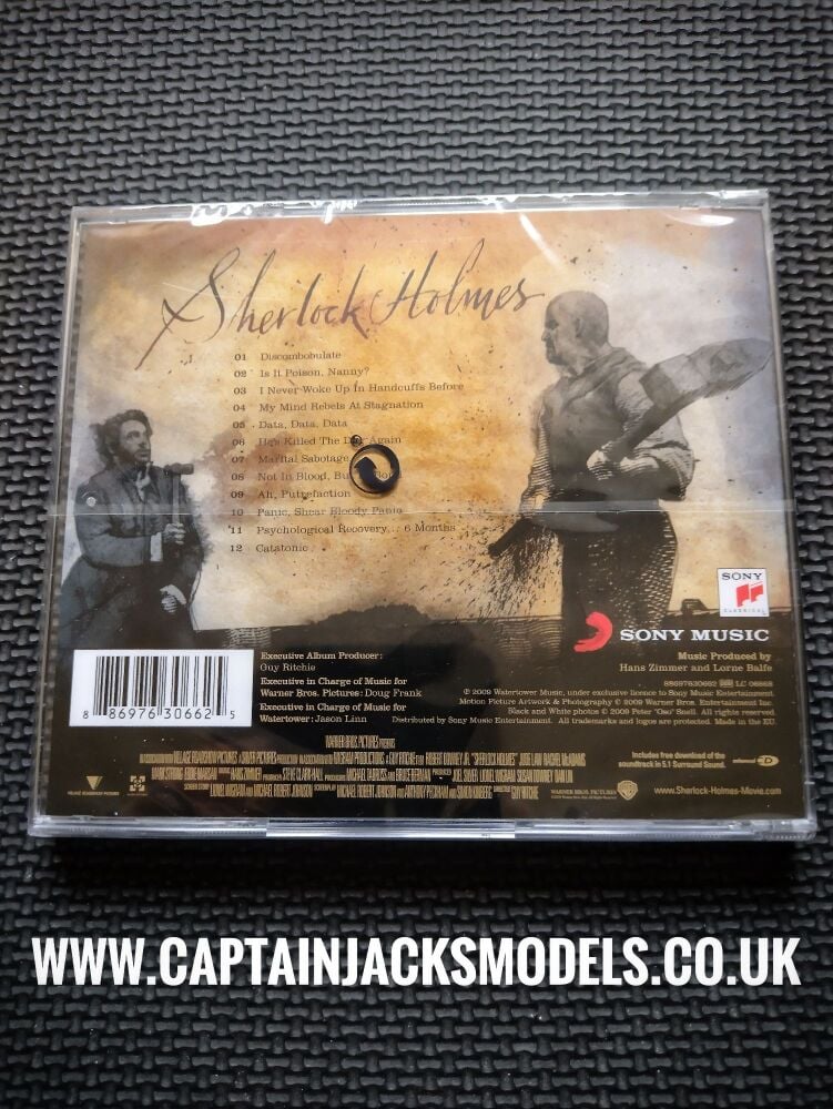 Sherlock Holmes Movie Soundtrack CD