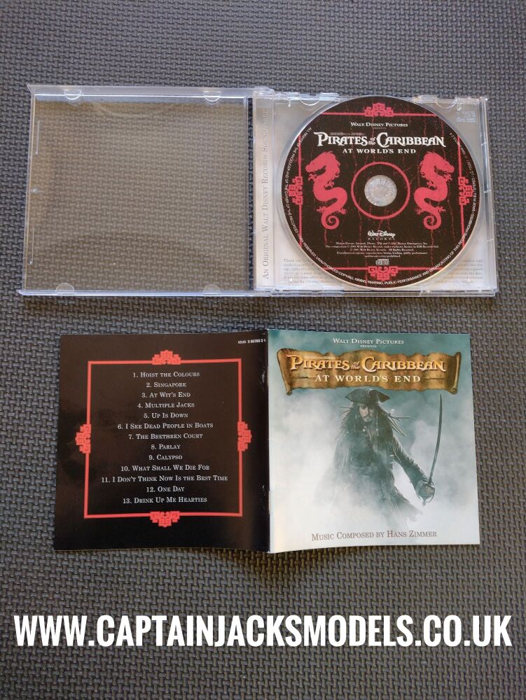 Pirates Of The Caribbean At Worlds End Movie Soundtrack CD