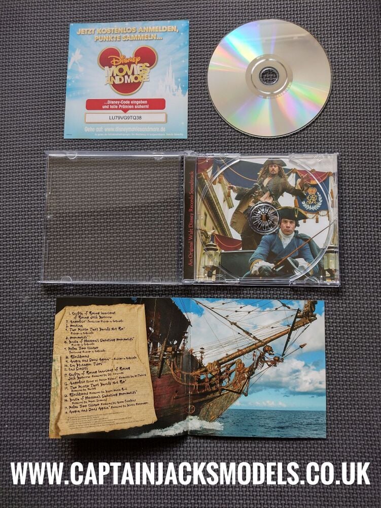 Pirates Of The Caribbean On Stranger Tides Movie Soundtrack CD