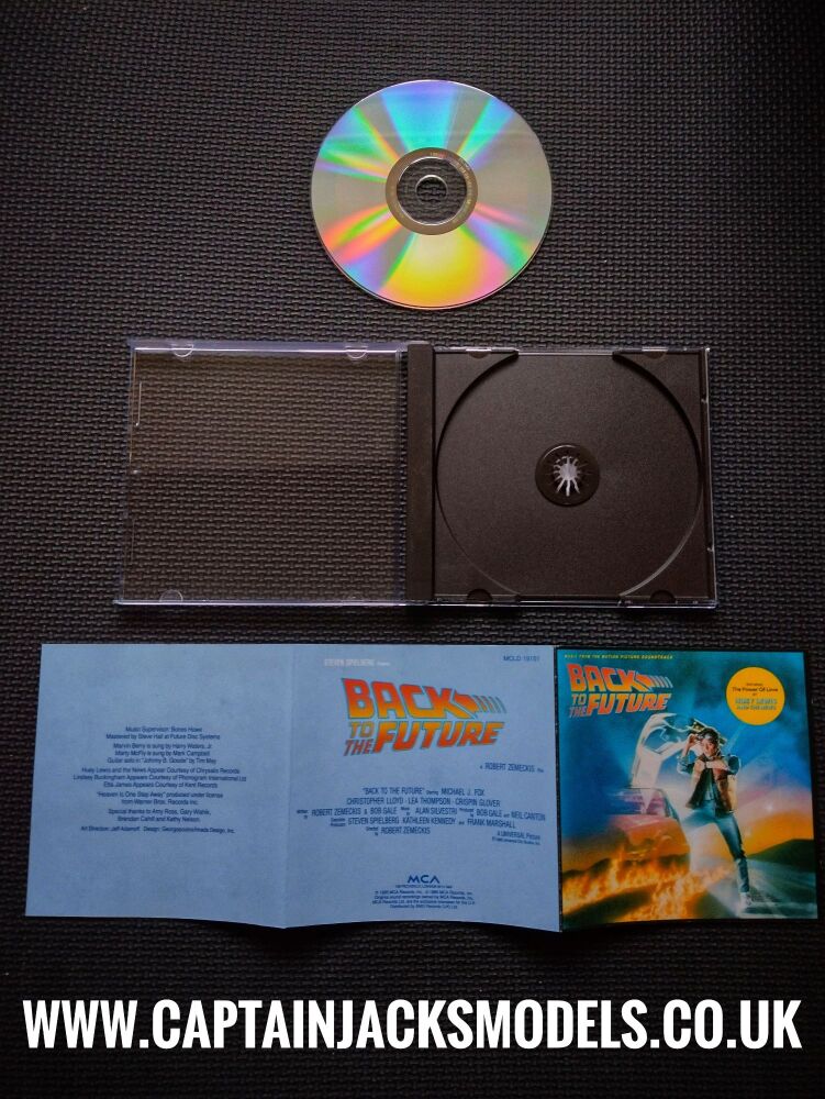 Back To The Future Original Movie Soundtrack CD